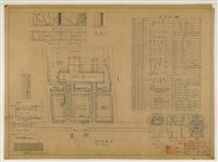 《臺灣省立成功大學圖書館新建工程設計圖》圖組藏品圖，第2張